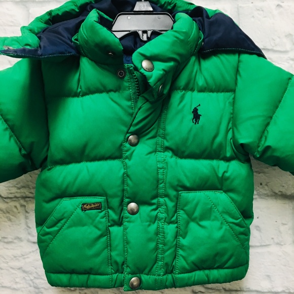 Polo Ralph Lauren Infant Puffer Jacket Size 9M - Picture 3 of 7